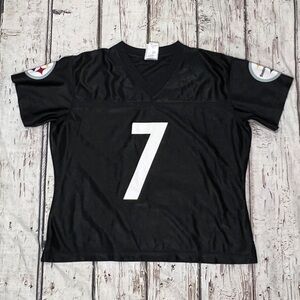 Ben Roethlisberger Pittsburgh Steelers NFL Football Reebok Jersey Womens
